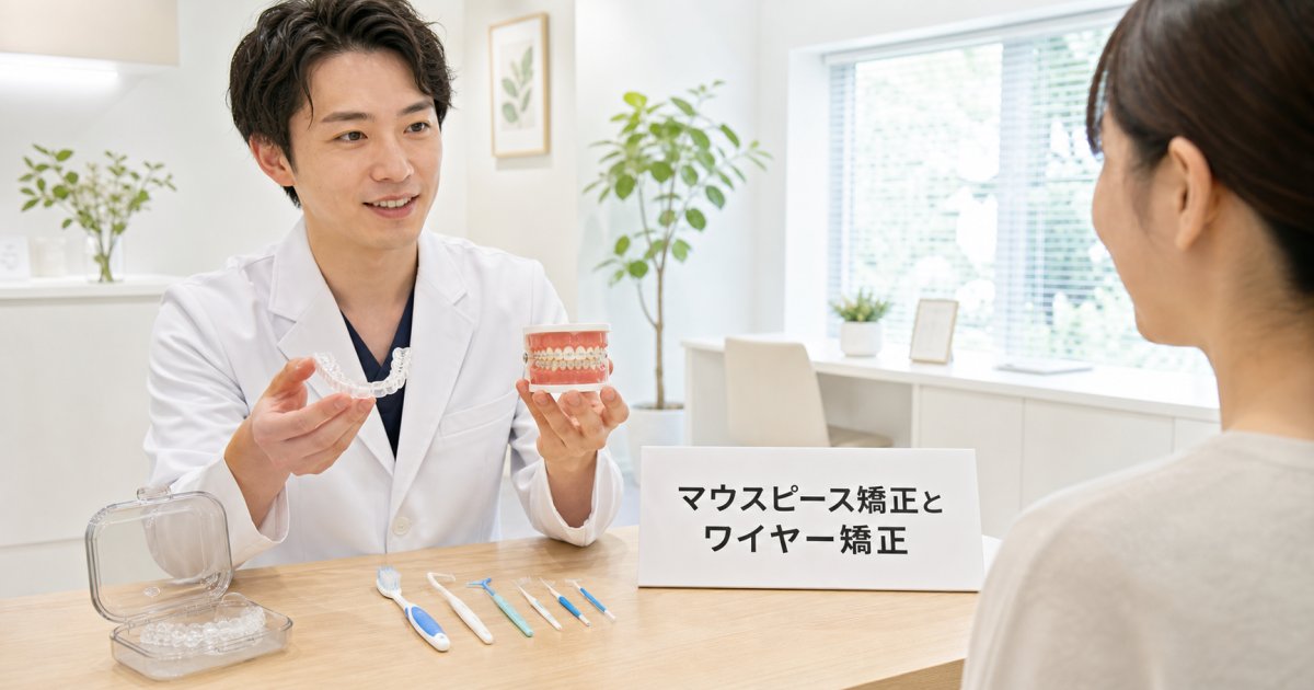マウスピース矯正とワイヤー矯正の基本性能と日常生活への影響